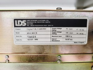 Thumbnail image of LDS Air Cooled Vibrator  Model - V721 with Controller & Software Lab