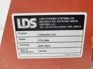 Thumbnail image of LDS Air Cooled Vibrator  Model - V721 with Controller & Software Lab