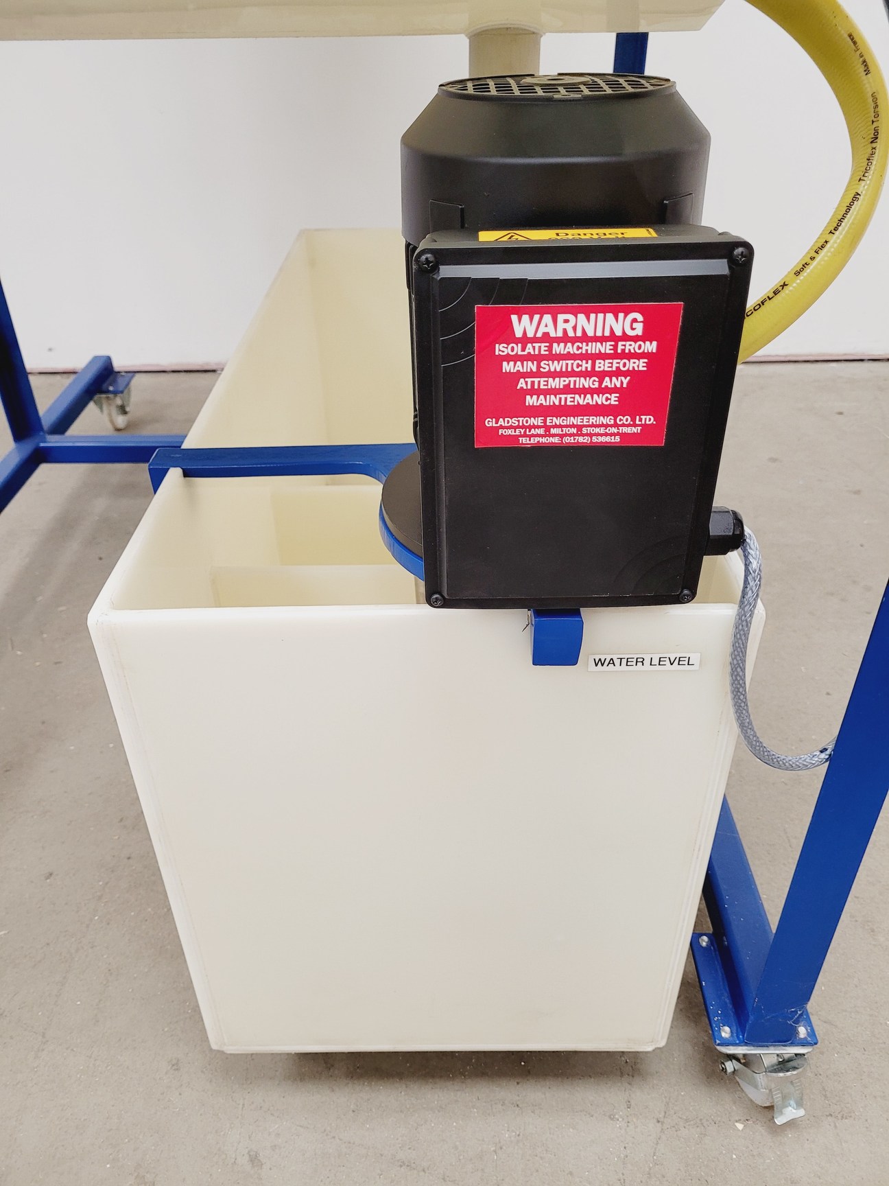 Image of Gladstone G166 Engineering Pottery Waterwash Spray Wash Booth 