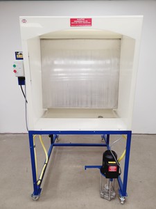Thumbnail image of Gladstone G166 Engineering Pottery Waterwash Spray Wash Booth 