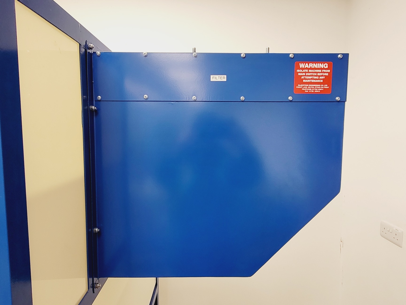 Image of Gladstone G166 Engineering Pottery Waterwash Spray Wash Booth 