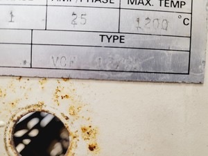 Thumbnail image of Carbolite Laboratory Furnace  Type - VCF 12/23 lab