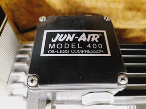 Thumbnail image of Genetix QArray Microarray Printer with Jun-Air 400 Compressor OF302-10S Lab