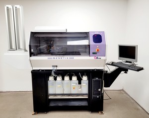 Thumbnail image of Genetix QArray Microarray Printer with Jun-Air 400 Compressor OF302-10S Lab