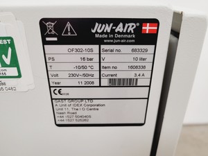 Thumbnail image of Genetix QArray Microarray Printer with Jun-Air 400 Compressor OF302-10S Lab