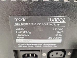 Thumbnail image of Orion Blending Karl Fischer Volumetric Titrator  Model - TURBO2 Lab