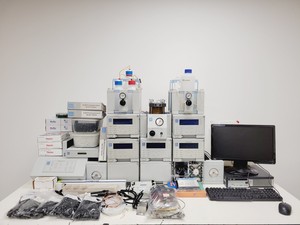 Thumbnail image of Dionex Ion Chromatography System - AD20-1, GP40-1, ED40-1, LC10-2, AS40-1, UI20