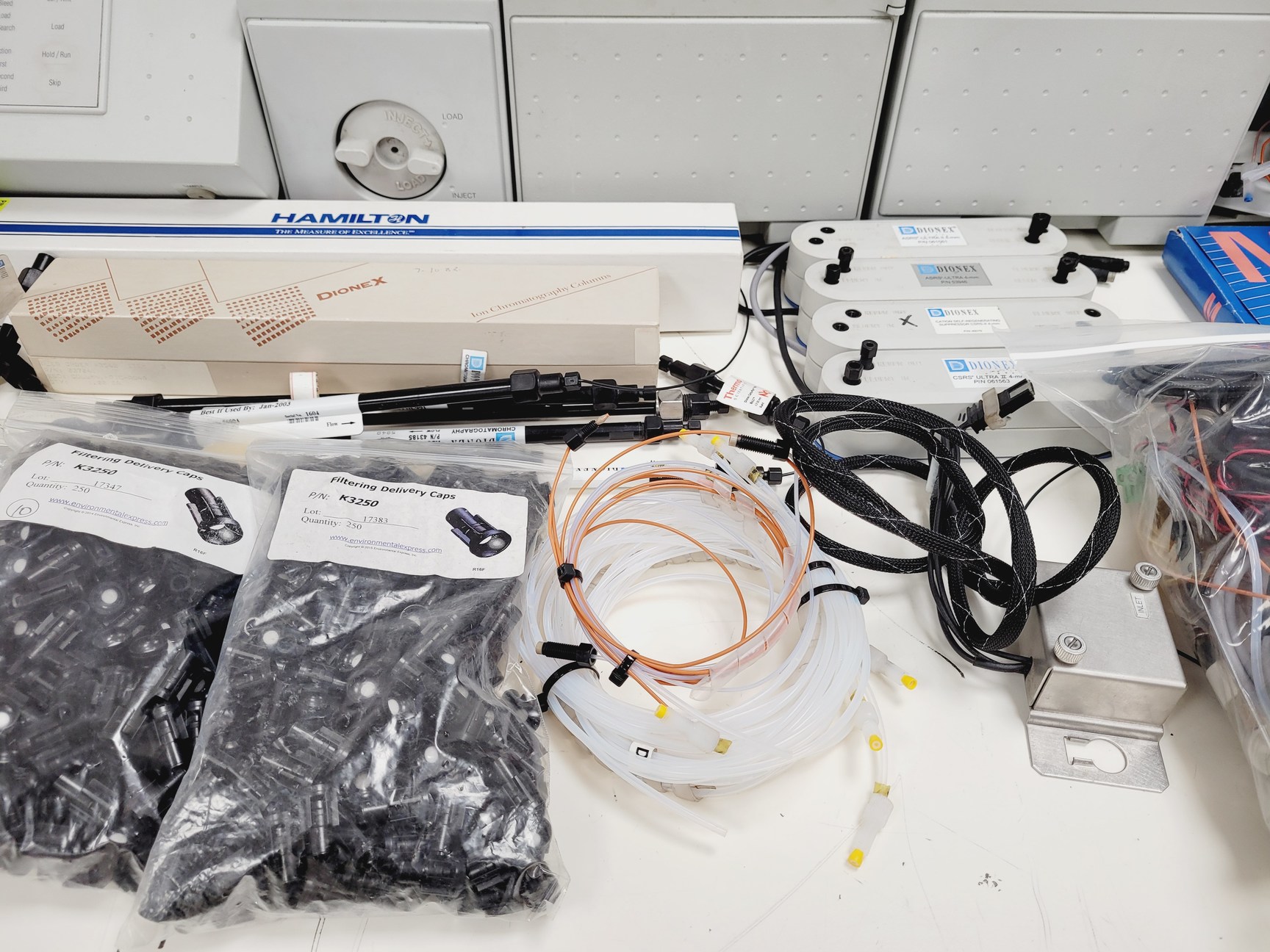 Image of Dionex Ion Chromatography System - AD20-1, GP40-1, ED40-1, LC10-2, AS40-1, UI20
