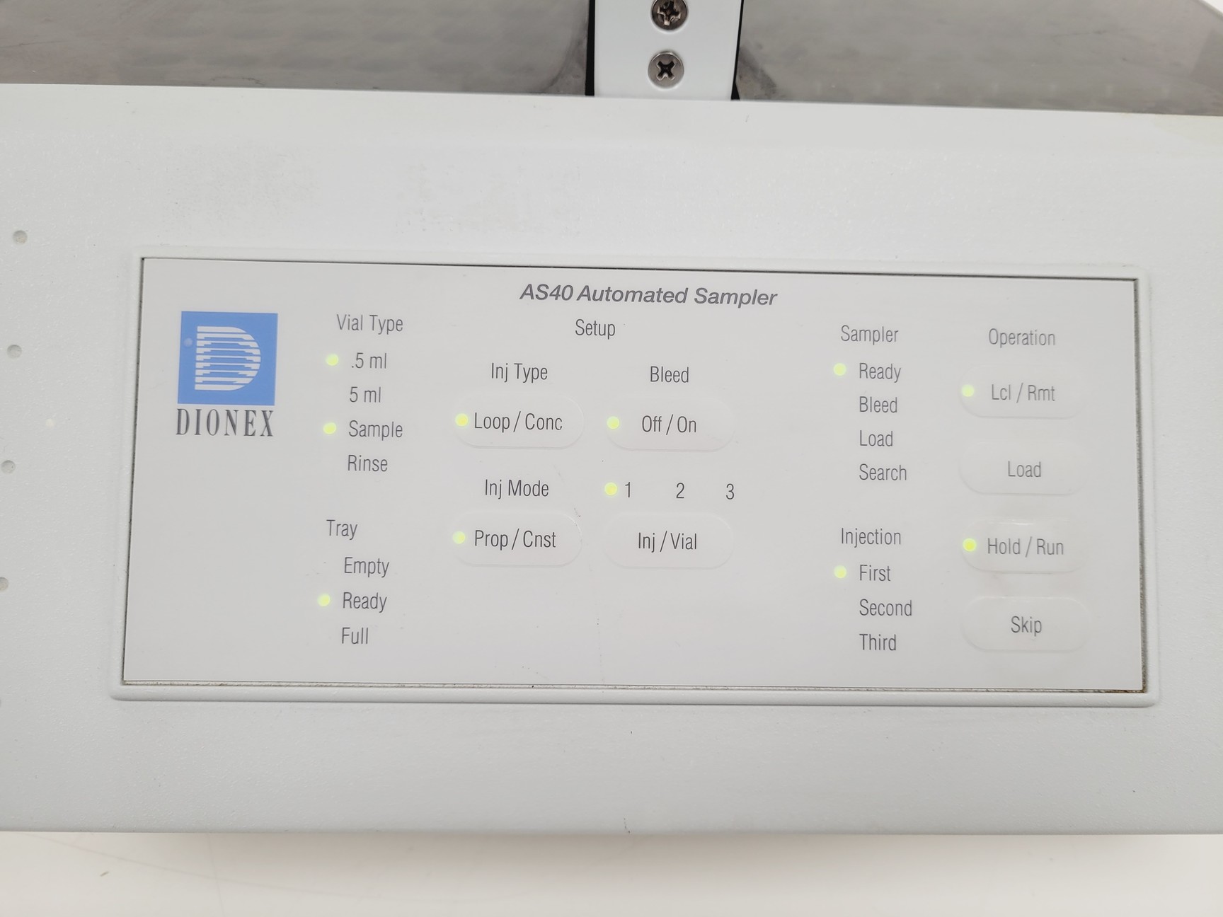 Image of Dionex Ion Chromatography System - AD20-1, GP40-1, ED40-1, LC10-2, AS40-1, UI20