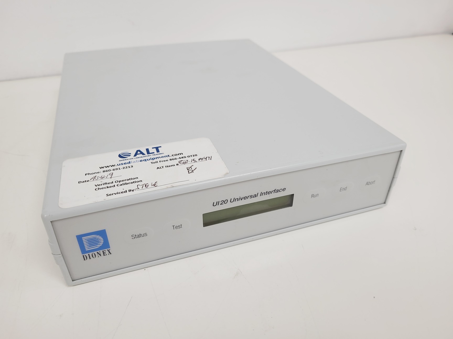 Image of Dionex Ion Chromatography System - AD20-1, GP40-1, ED40-1, LC10-2, AS40-1, UI20