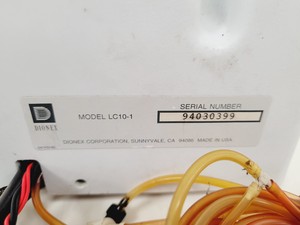 Thumbnail image of Dionex Ion Chromatography System - AD20-1, GP40-1, ED40-1, LC10-2, AS40-1, UI20