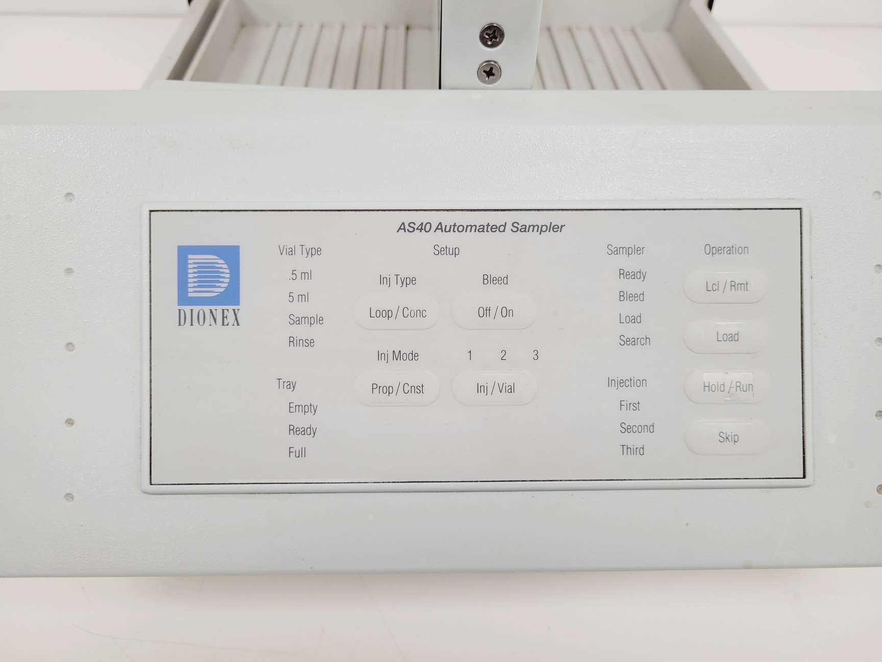 Image of Dionex Ion Chromatography System - AD20-1, GP40-1, ED40-1, LC10-2, AS40-1, UI20
