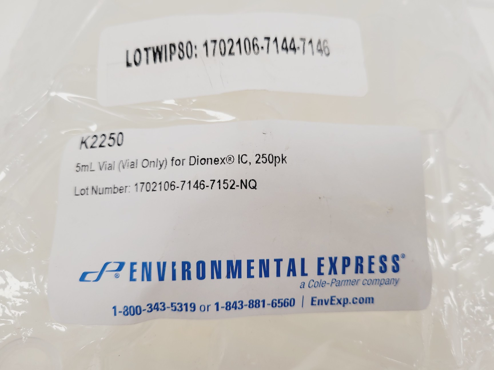Image of Dionex Ion Chromatography System - AD20-1, GP40-1, ED40-1, LC10-2, AS40-1, UI20