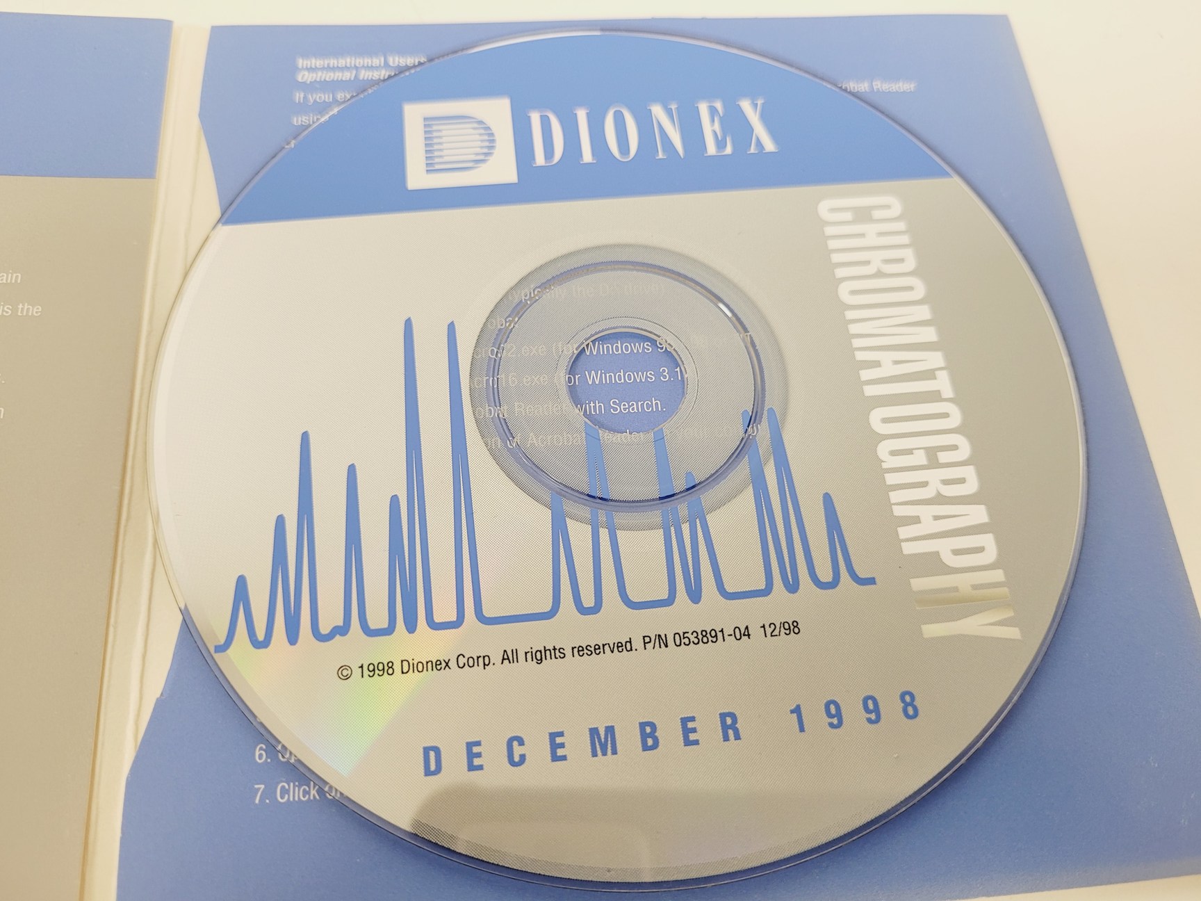Image of Dionex Ion Chromatography System - AD20-1, GP40-1, ED40-1, LC10-2, AS40-1, UI20