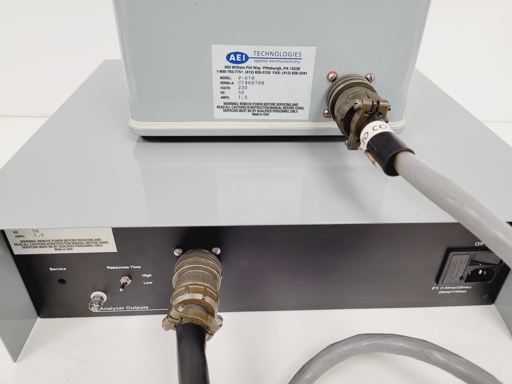 Image of AEI Technologies Carbon Dioxide Analyser & Sensor - CD-3A - P-61B Lab