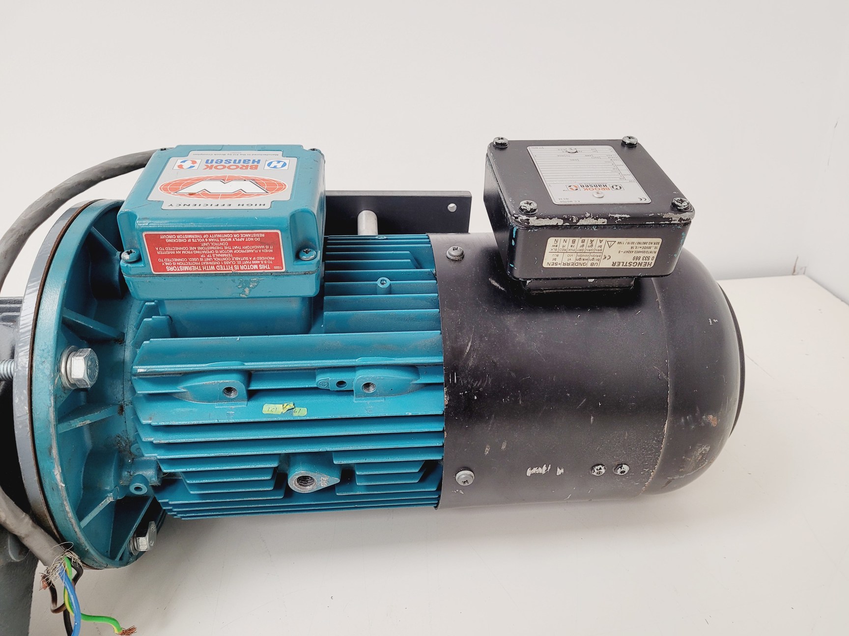 Image of Brook Hansen Motor with Gearbox  Type - 100