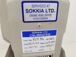 Thumbnail image of Sokkisha Sokkia SET3C Surveying Total Station Lab