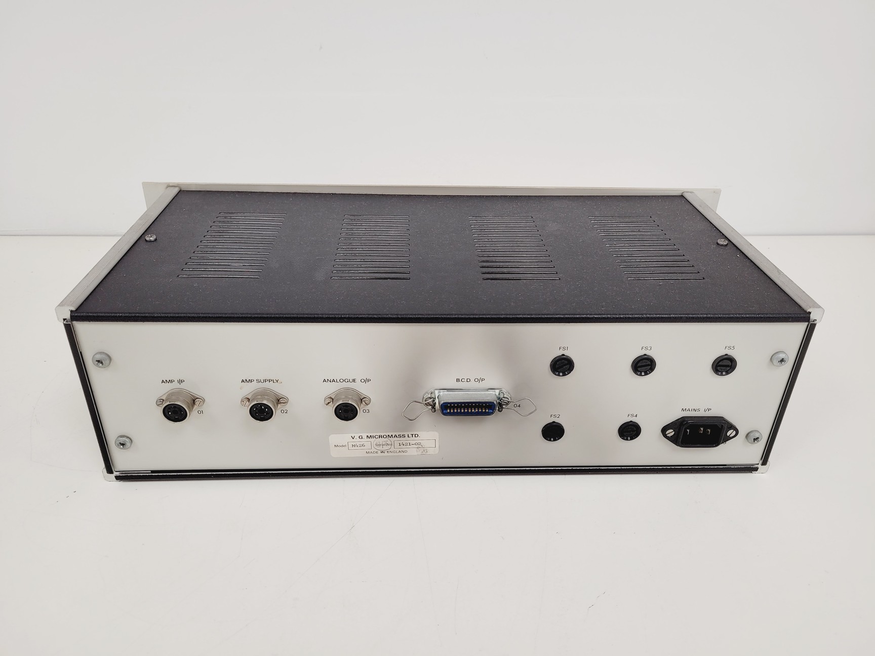 Image of VG Micromass Programmed Power Supply  Model - M18A w/  M426 Analogue Ratio Unit