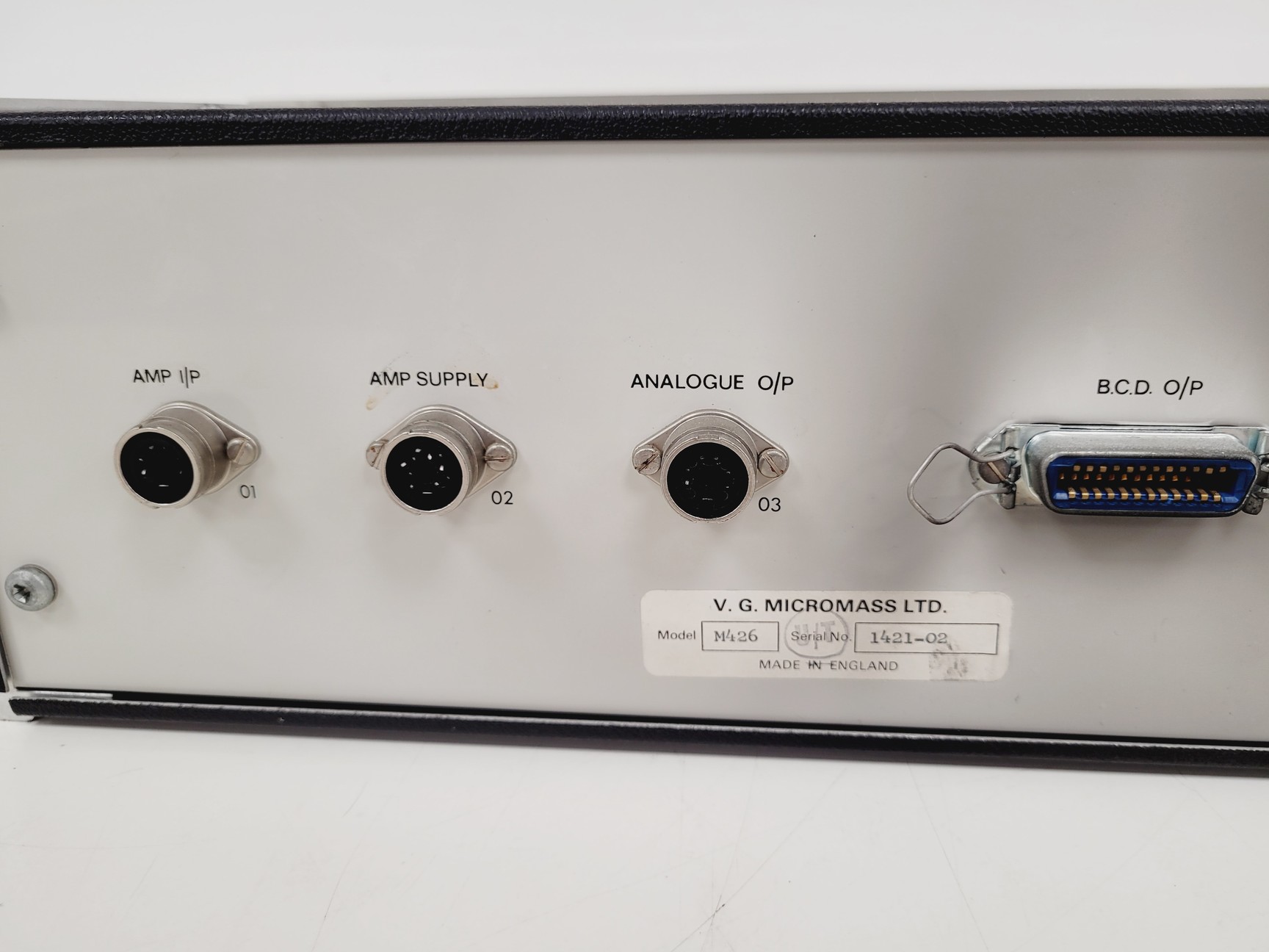 Image of VG Micromass Programmed Power Supply  Model - M18A w/  M426 Analogue Ratio Unit