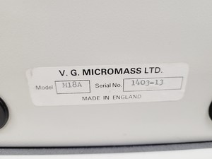 Thumbnail image of VG Micromass Programmed Power Supply  Model - M18A w/  M426 Analogue Ratio Unit