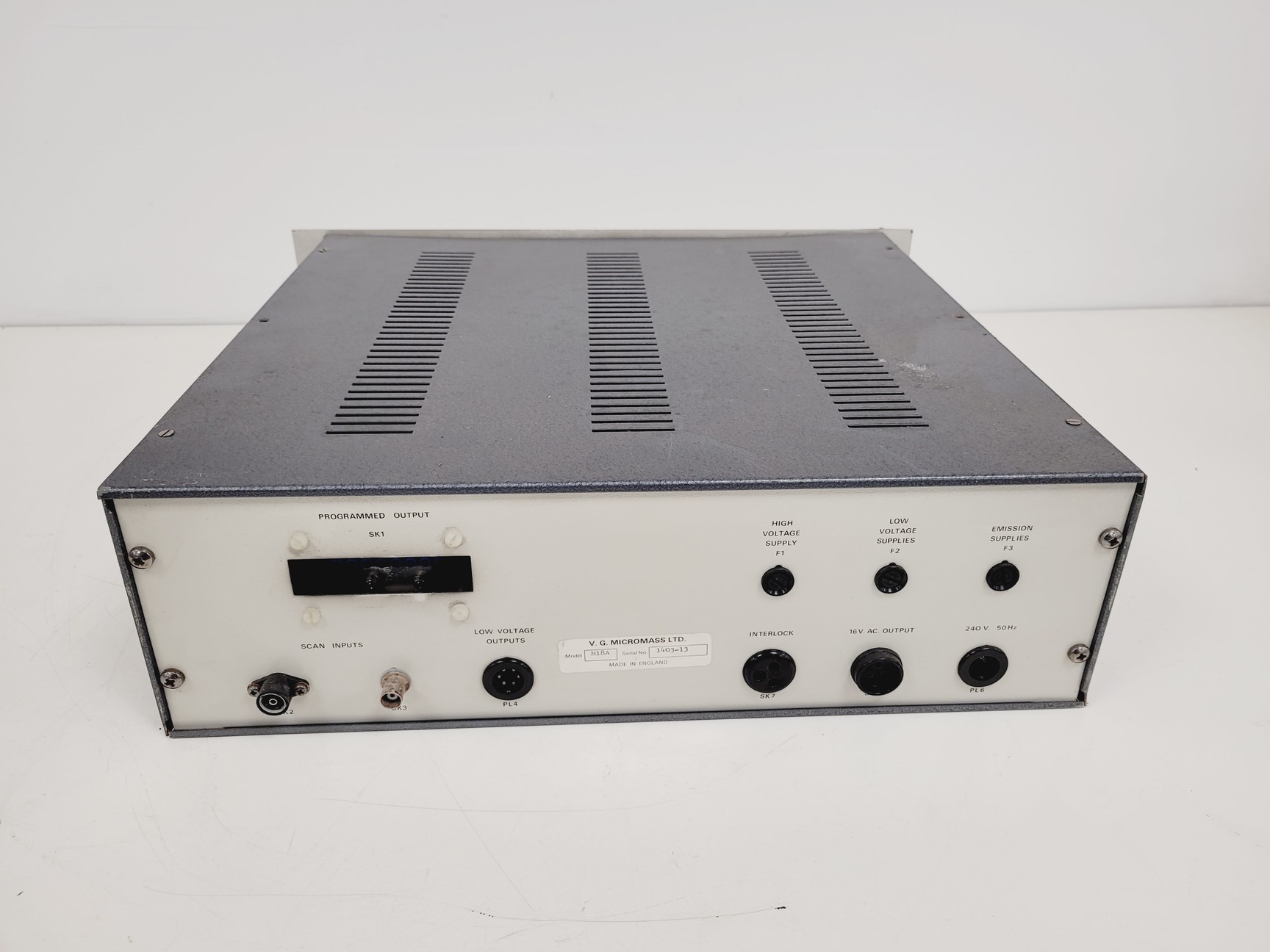 Image of VG Micromass Programmed Power Supply  Model - M18A w/  M426 Analogue Ratio Unit