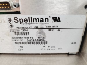 Thumbnail image of 5 x Spellman High Voltage Power Supplies  Part no. X3000 