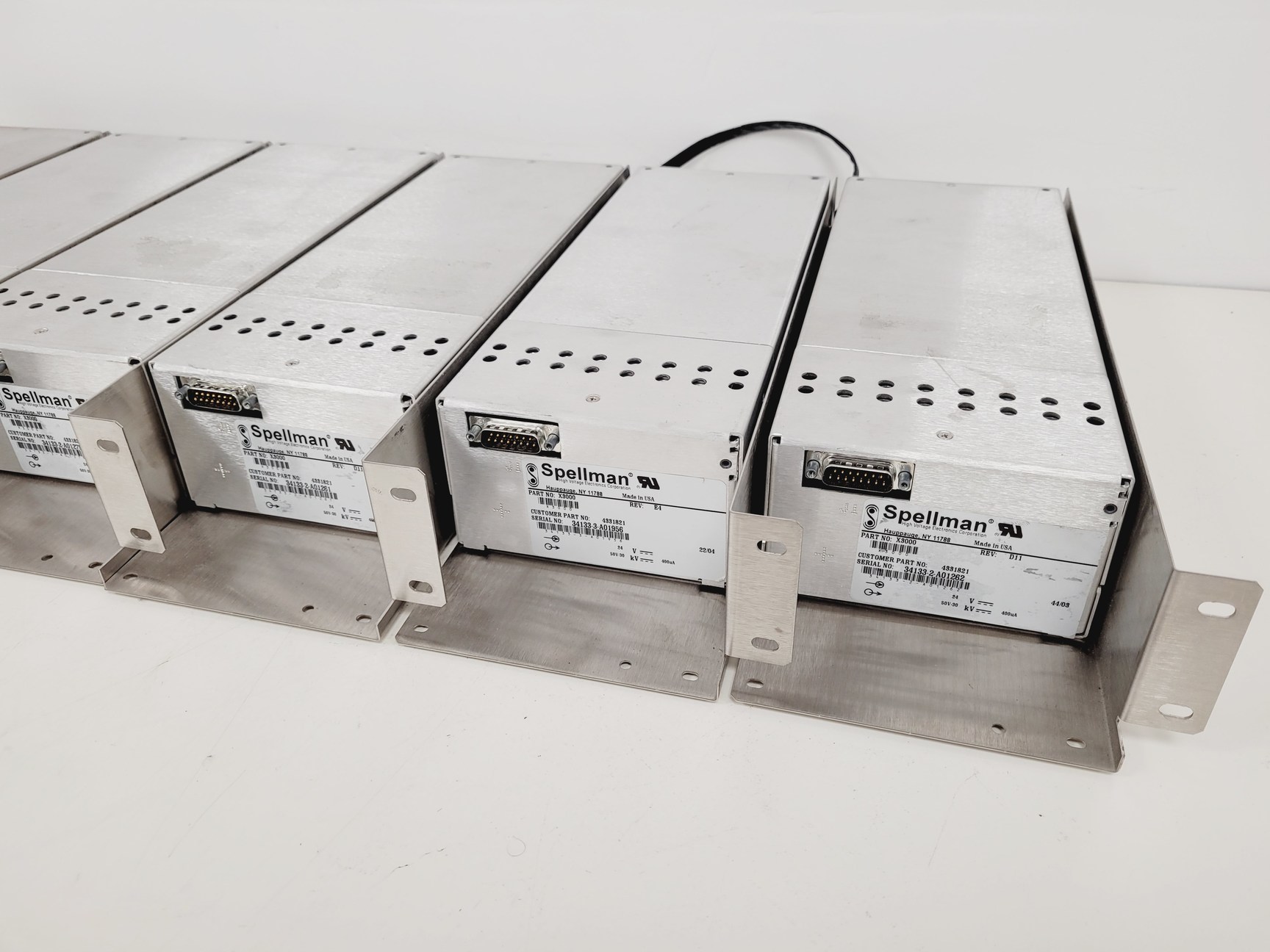 Image of 6 x Spellman High Voltage Power Supplies  Part no. X3000