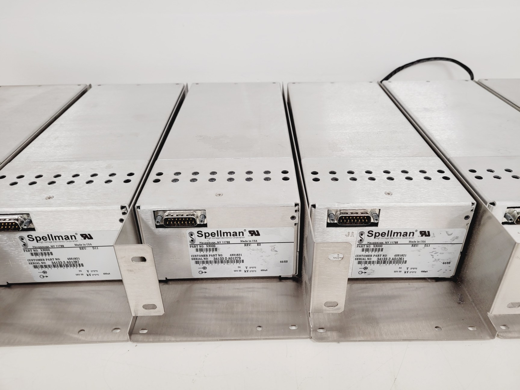 Image of 6 x Spellman High Voltage Power Supplies  Part no. X3000
