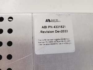 Thumbnail image of 6 x Spellman High Voltage Power Supplies  Part no. X3000