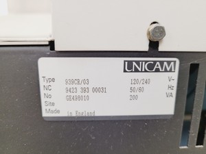 Thumbnail image of Solar Unicam 939 AA Spectrophotometer  Type - 939CR/03 Lab