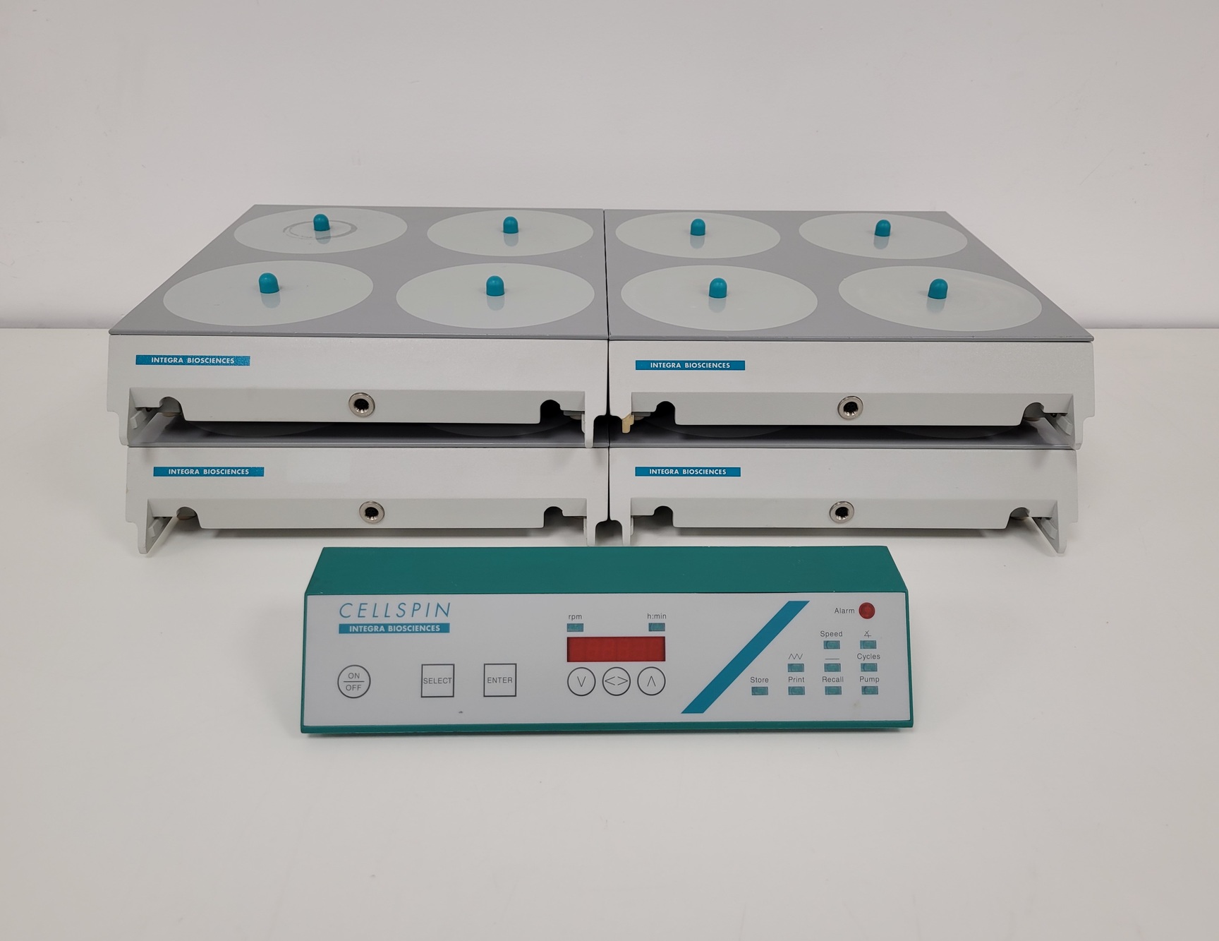 Image of Integra Cellspin Cell Control Magnetic Stirrer Four-Platform System Lab