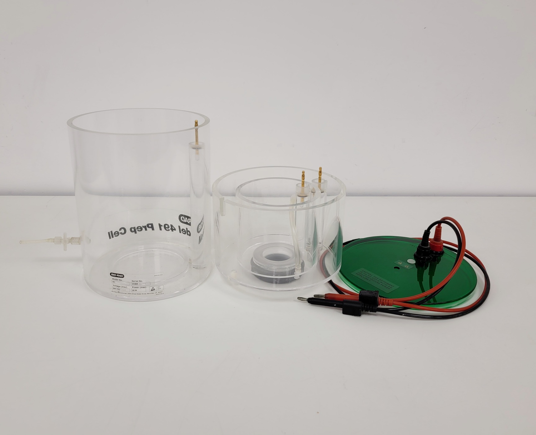Image of Bio-Rad Prep Cell  Model: 491 with Accessories Lab