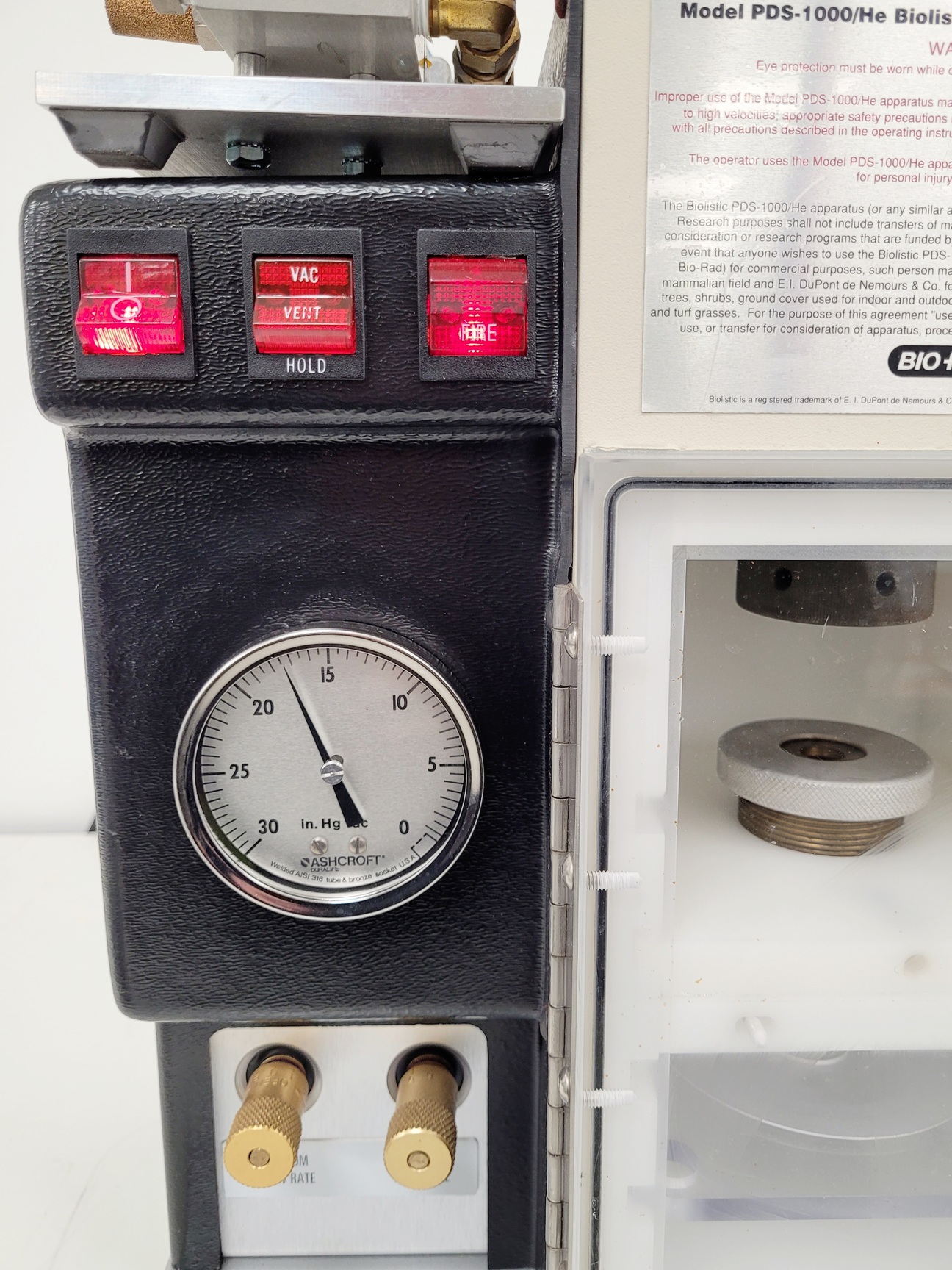 Image of Bio-Rad PDS-1000/He Biolistic Particle Delivery System Lab