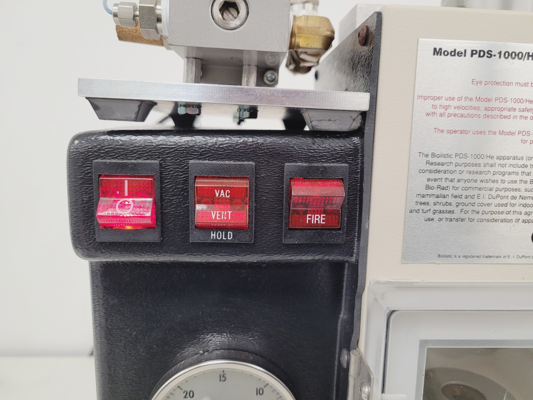 Image of Bio-Rad PDS-1000/He Biolistic Particle Delivery System Lab