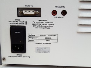 Thumbnail image of Pharmacia LKB FPLC System - P-500, FRAC-100, UV-1, LCC-500 & Accessories  Lab