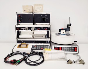 Thumbnail image of Pharmacia LKB FPLC System - P-500, FRAC-100, UV-1, LCC-500 & Accessories  Lab