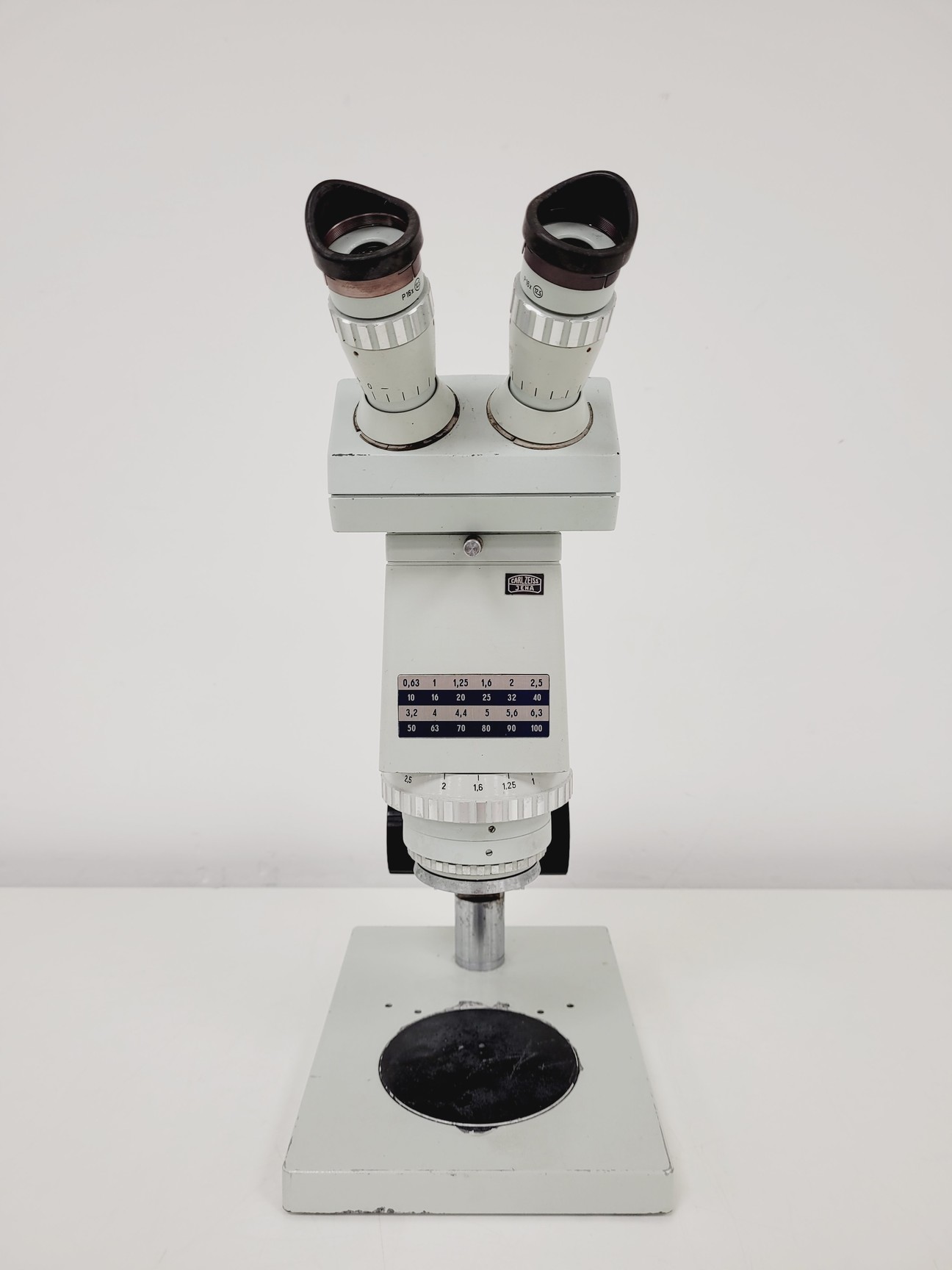 Image of Carl Zeiss JENA Stereo Zoom Laboratory Microscope Lab