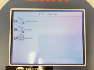 Thumbnail image of WPA Biowave II UV/VIS Spectrophotometer - Version 7121 V 1.8.0 Lab
