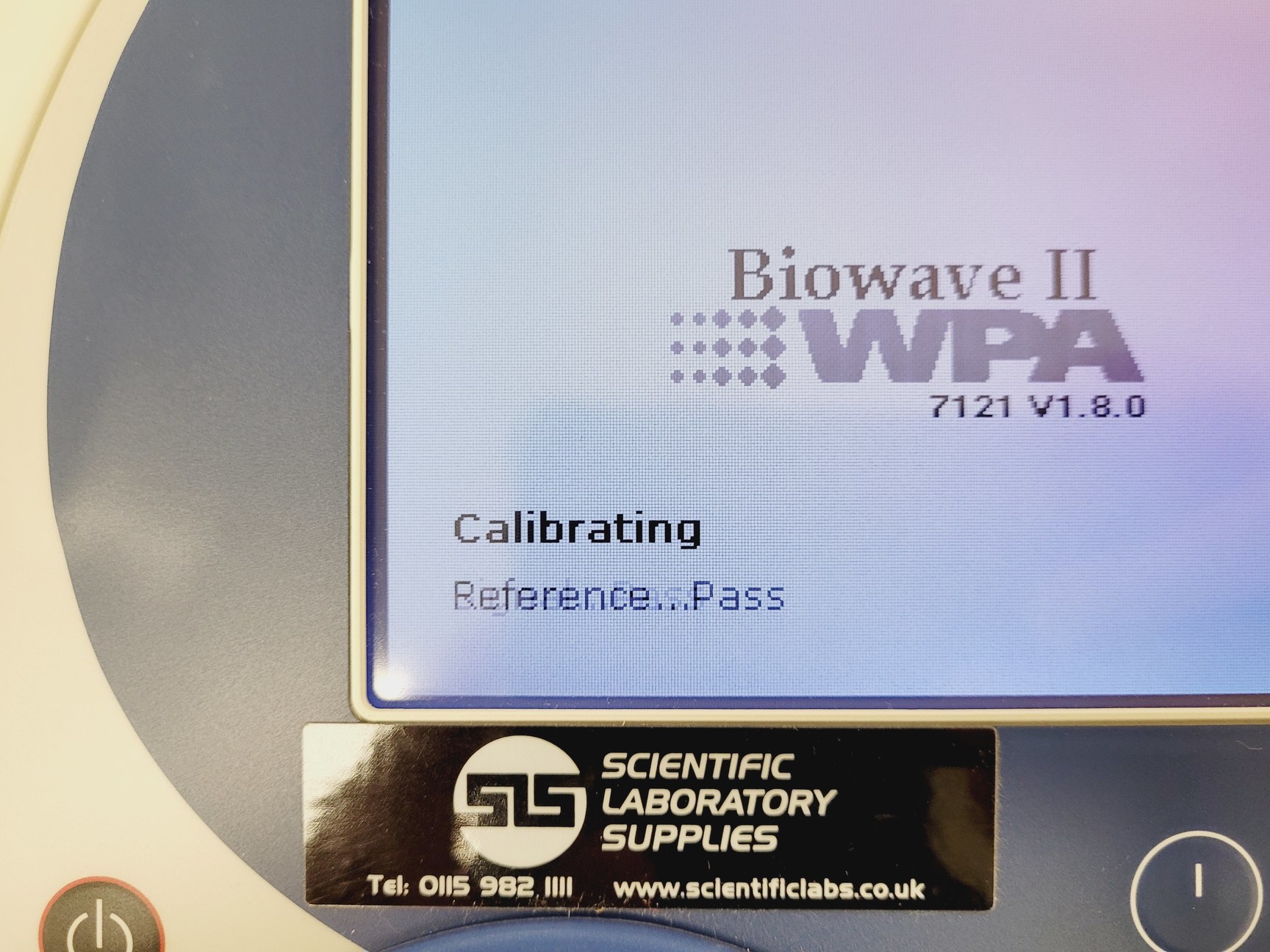 Image of WPA Biowave II UV/VIS Spectrophotometer - Version 7121 V 1.8.0 Lab