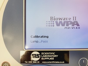 Thumbnail image of WPA Biowave II UV/VIS Spectrophotometer - Version 7121 V 1.8.0 Lab
