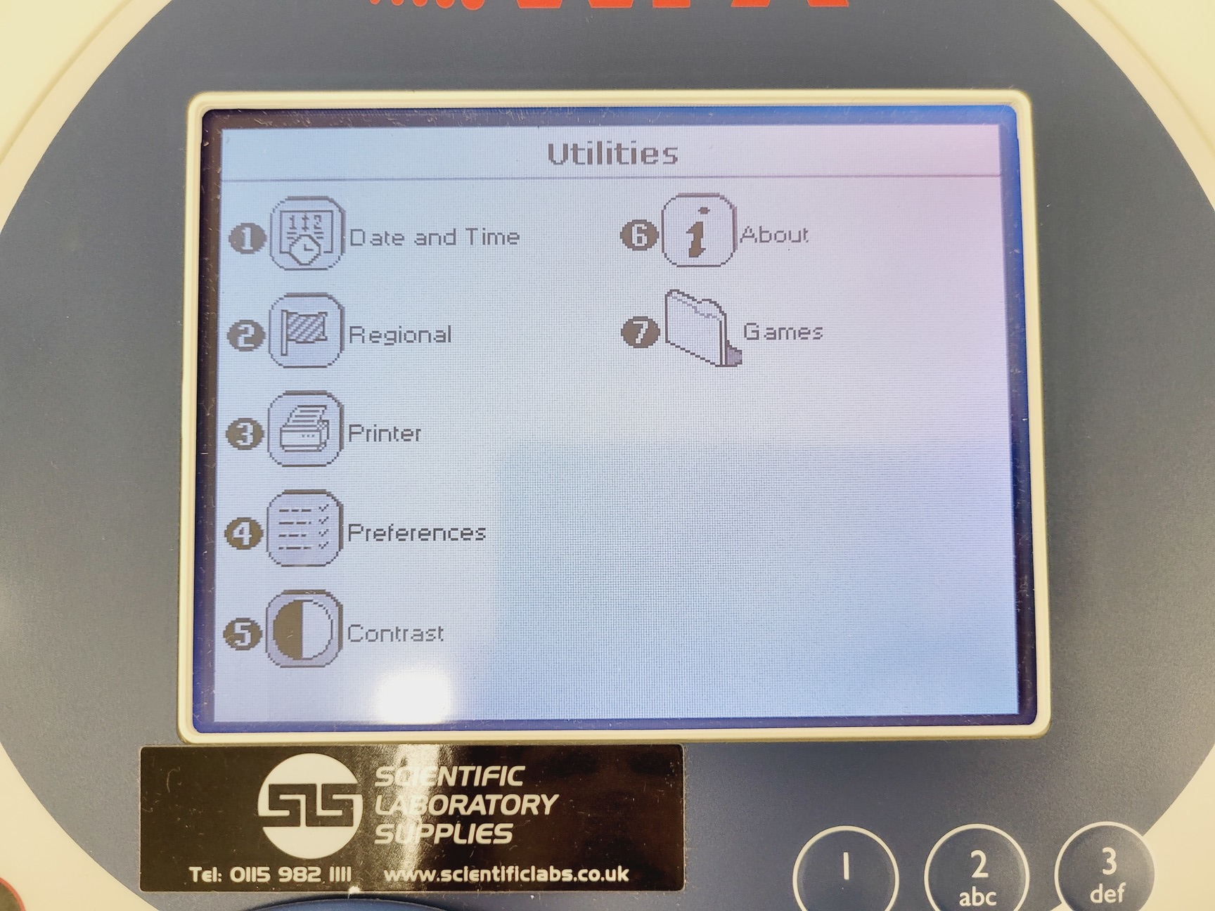 Image of WPA Biowave II UV/VIS Spectrophotometer - Version 7121 V 1.8.0 Lab