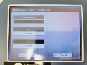 Thumbnail image of WPA Biowave II UV/VIS Spectrophotometer - Version 7121 V 1.8.0 Lab