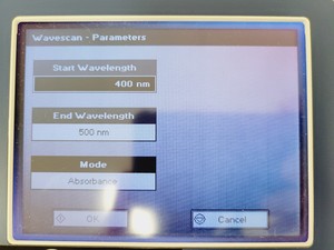 Thumbnail image of WPA Biowave II UV/VIS Spectrophotometer - Version 7121 V 1.8.0 Lab