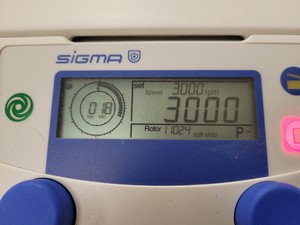Thumbnail image of Sigma 1-15P Micro Centrifuge & 14000rpm 11024 Hematocrit Rotor Lab 