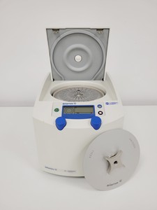 Thumbnail image of Sigma 1-15P Micro Centrifuge & 14000rpm 11024 Hematocrit Rotor Lab 