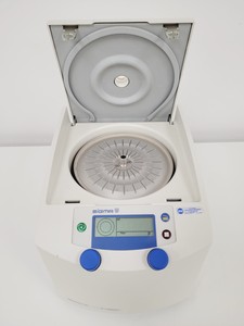 Thumbnail image of Sigma 1-15P Micro Centrifuge & 14000rpm 11024 Hematocrit Rotor Lab 