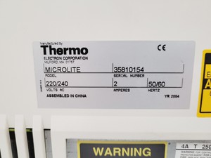 Thumbnail image of Thermo Electron Corp Microlite Micro Centrifuge with IEC 851 13500 Rpm Rotor Lab