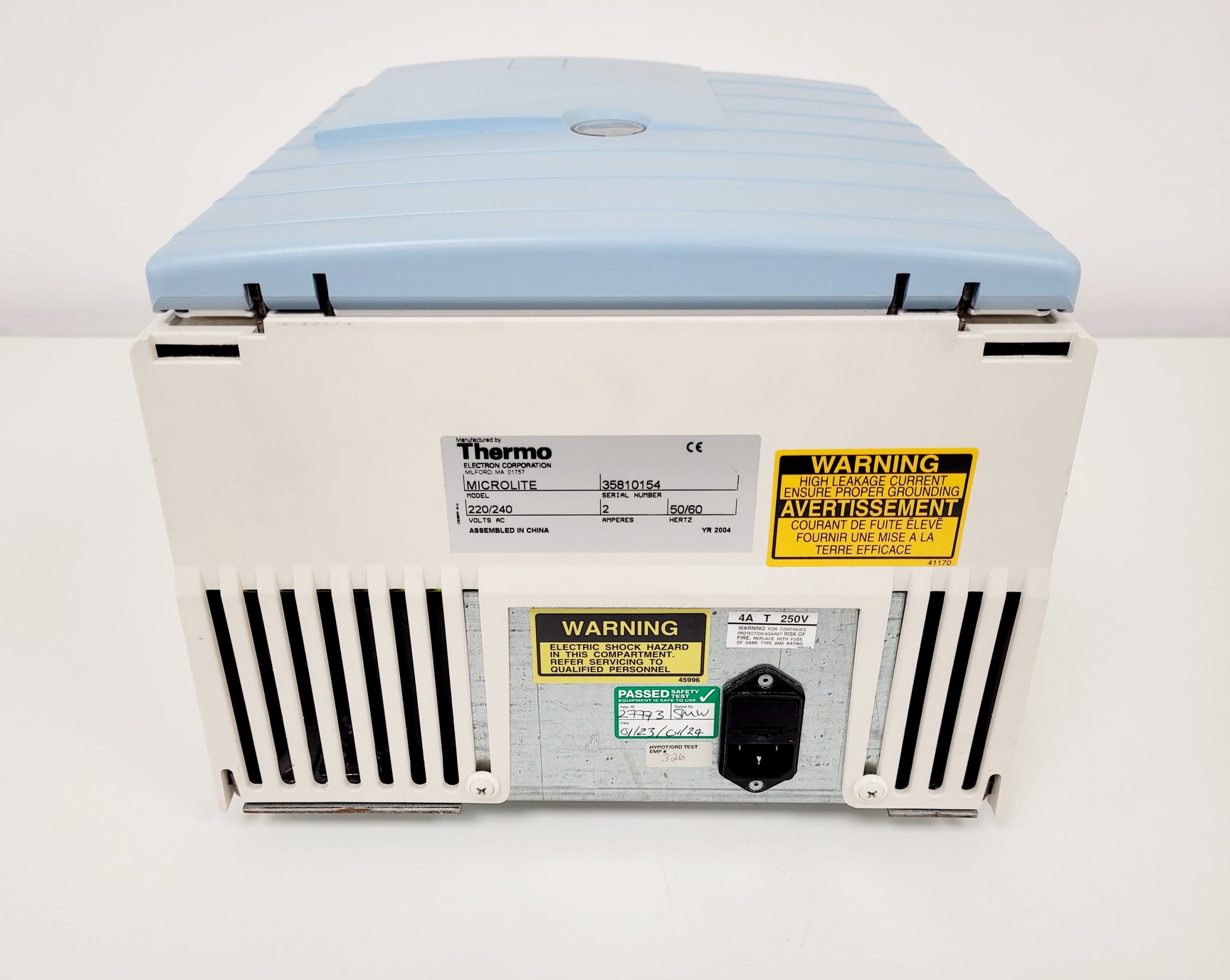 Image of Thermo Electron Corp Microlite Micro Centrifuge with IEC 851 13500 Rpm Rotor Lab