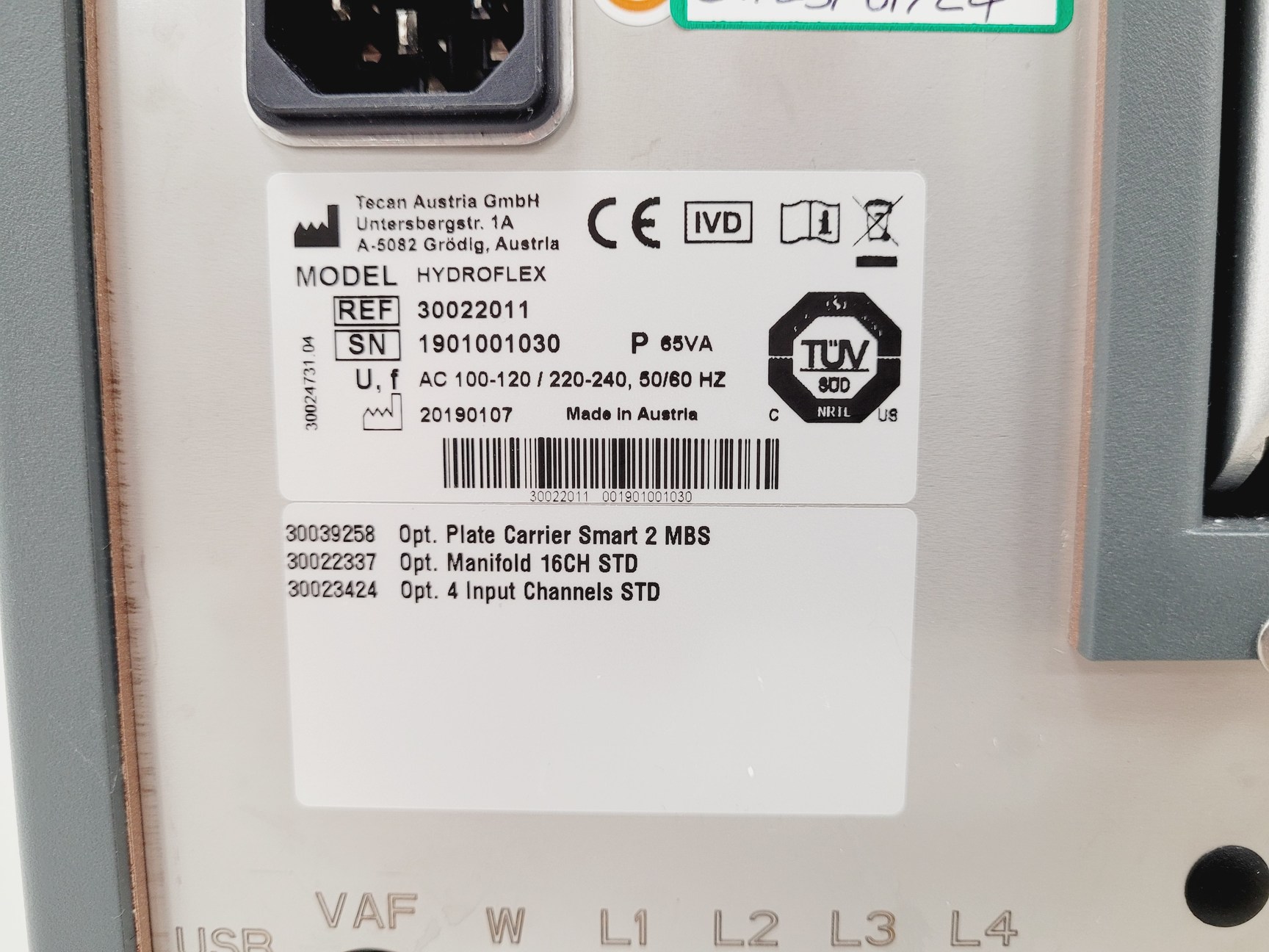 Image of Tecan HydroFlex Microplate Washer with PC & Software/Dongle Lab