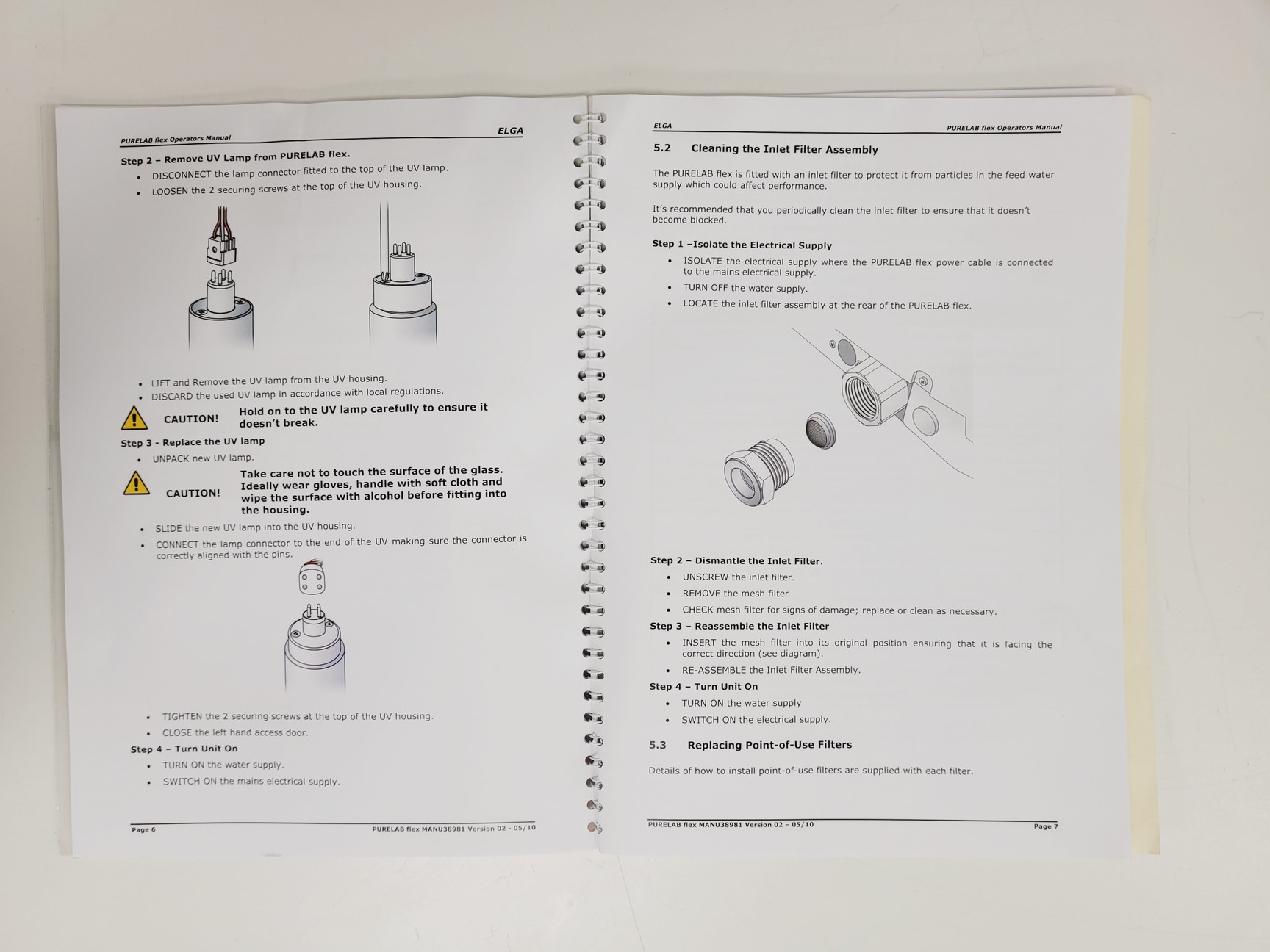 Image of Purelab Flex Water Purification Unit    Model PF2XXXXM1 Lab Spares/Repairs